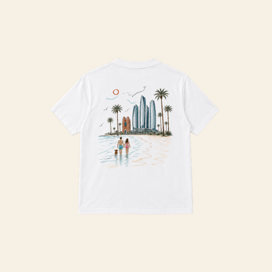 Barefoot in Abu Dhabi Tee