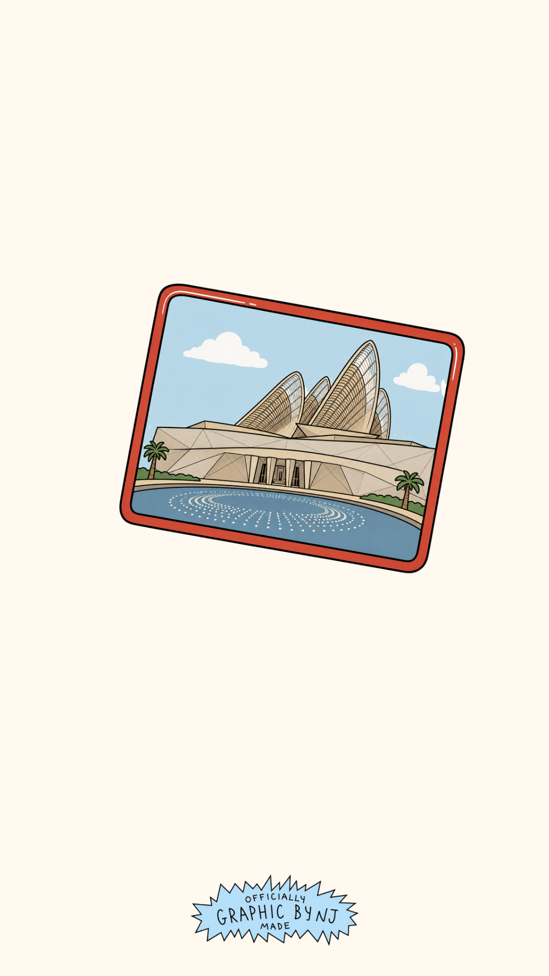 Zayed National Museum Postcard