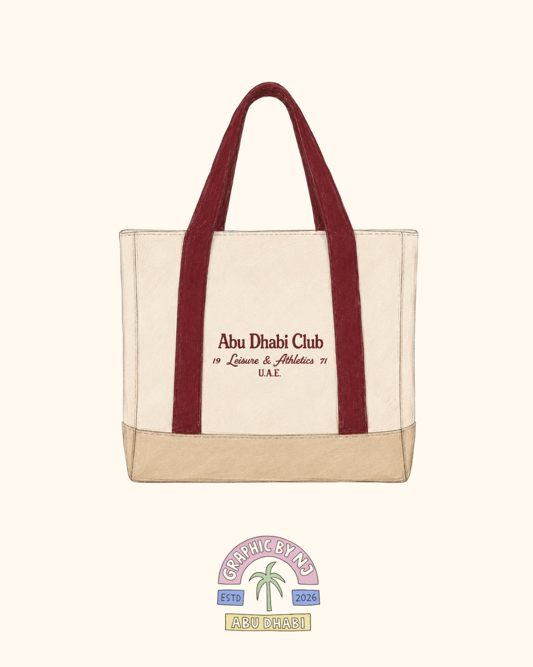 Founders Burgundy Tote